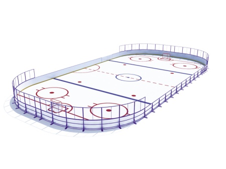 Купить Хоккейная коробка SP К 200 в Ленске 