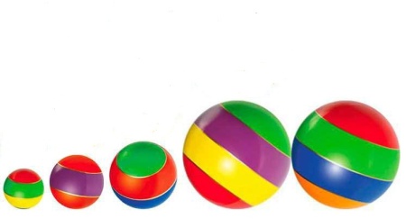 Купить Мячи резиновые (комплект из 5 мячей различного диаметра) в Ленске 