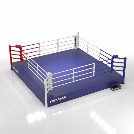 Купить Ринг боксерский Totalbox на помосте 0,5 м, 5х5м, 4х4м в Ленске 