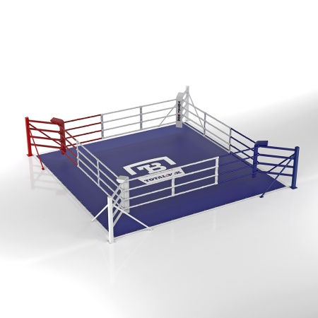 Купить Ринг боксерский напольный Totalbox на упорах 5х5м в Ленске 